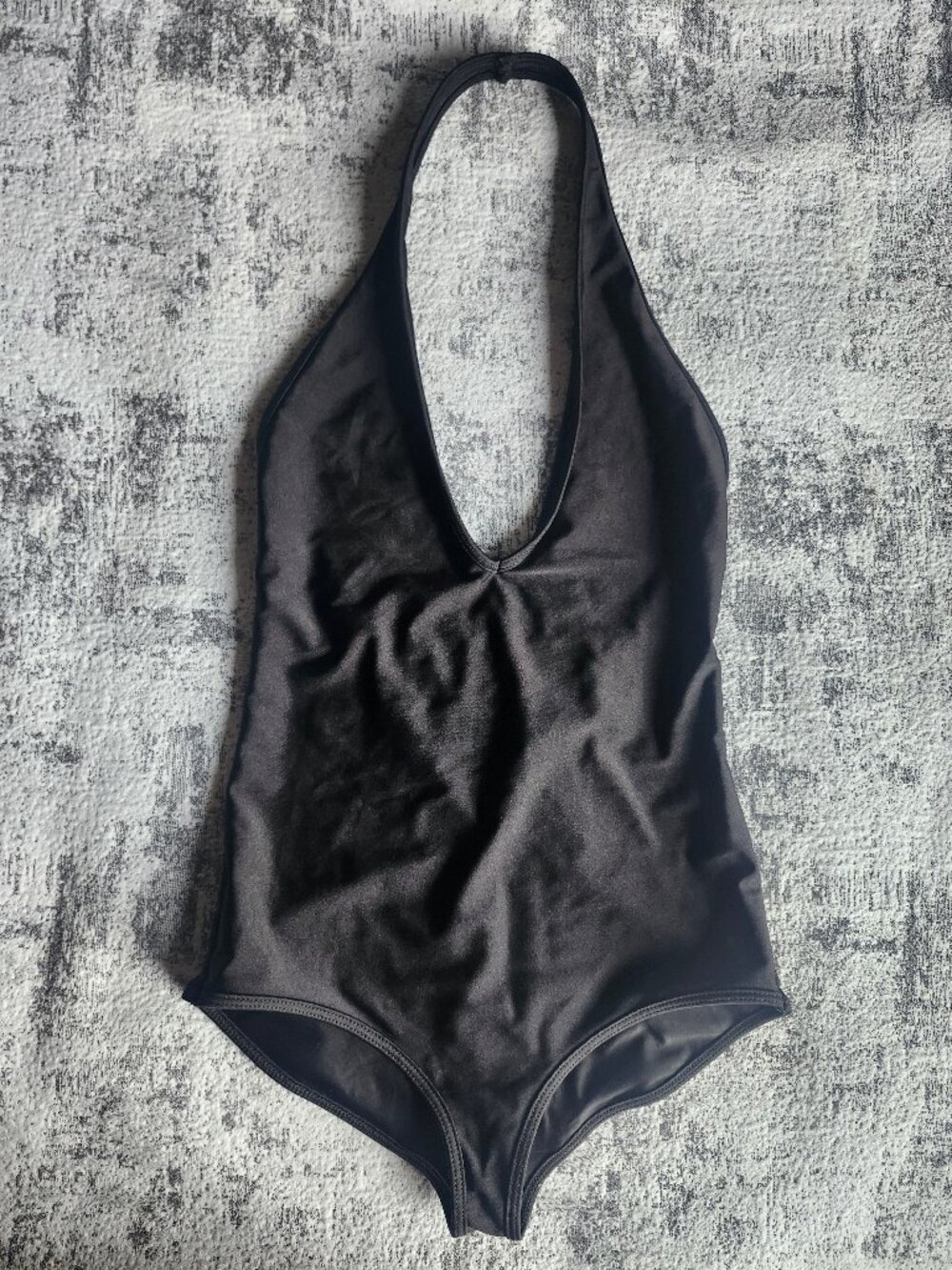 American Apparel Swim Black One Piece Swim Suit